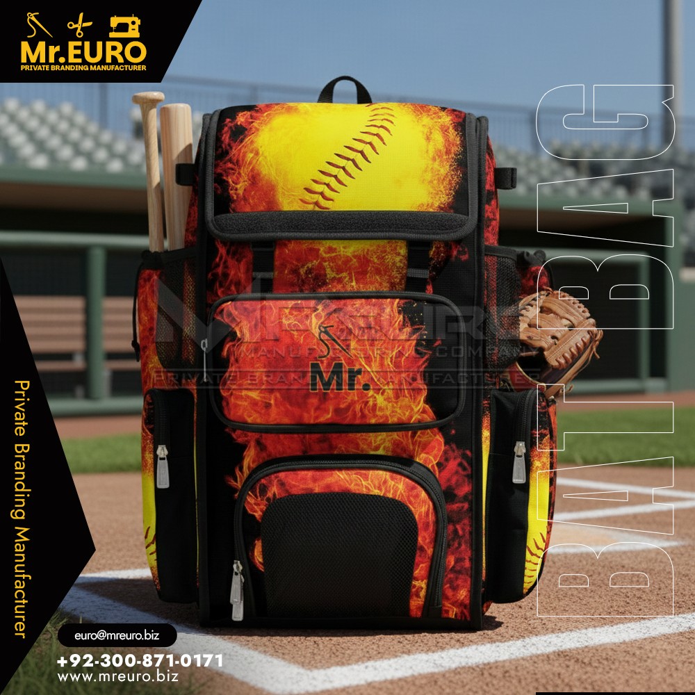 Stylish Baseball Gear Backpack Match Bag