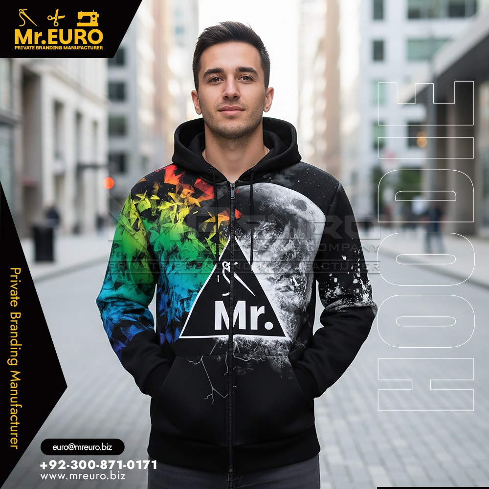 Premium Sublimation Streetwear Hoodie