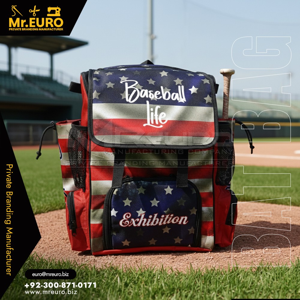 Professional Sports Use Sublimation Baseball Bag