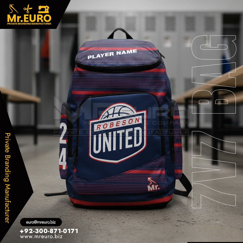 Custom Athletic Sports Sublimation 7v7 Backpack