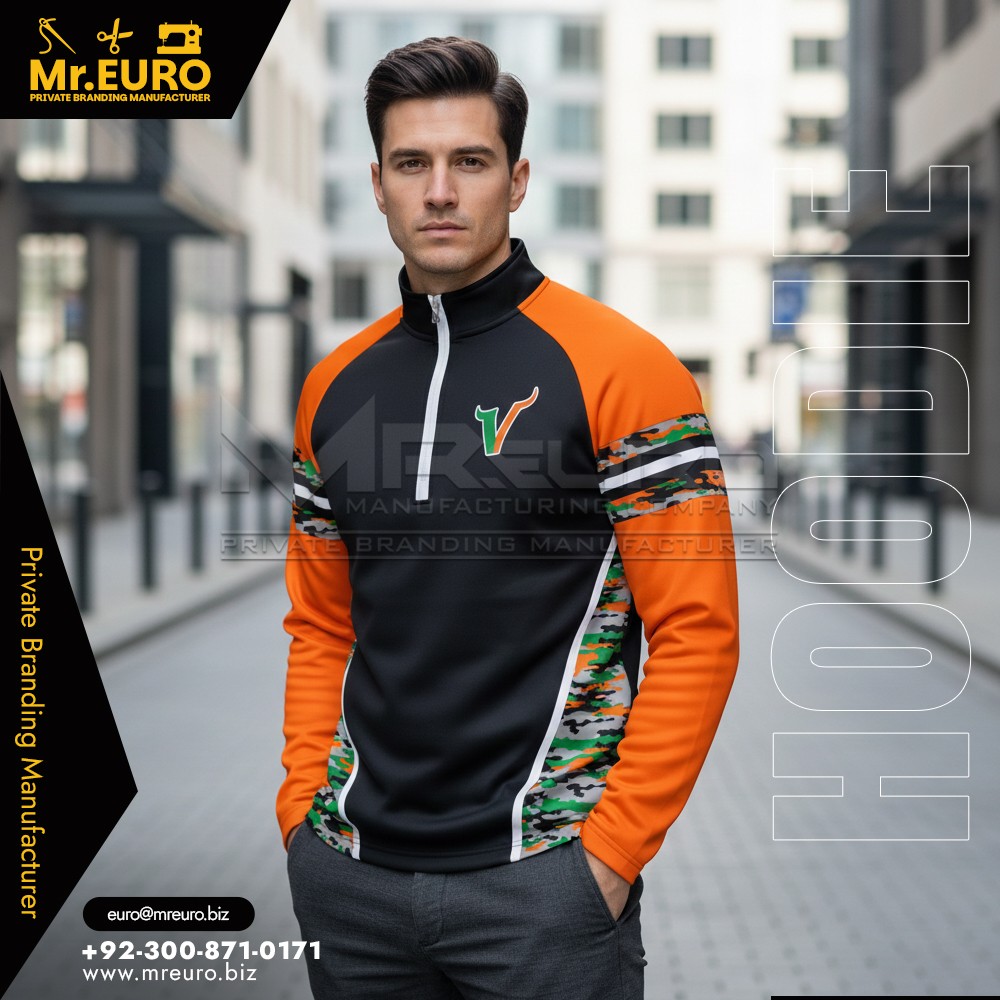 Sublimated 1/4 Zip Pullover