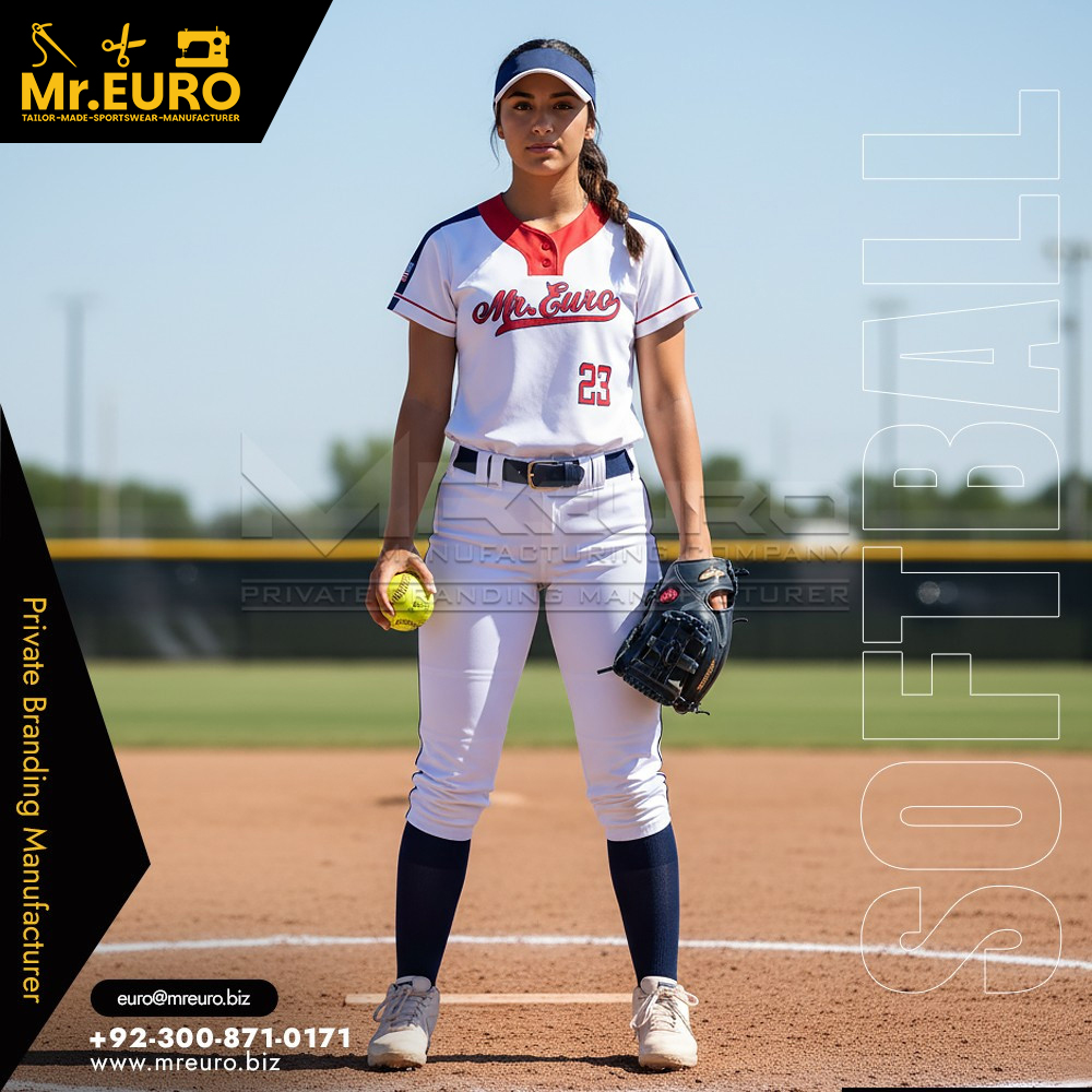 DiamondFlex Softball 2-Button Jersey Custom Sublimation Teamwear