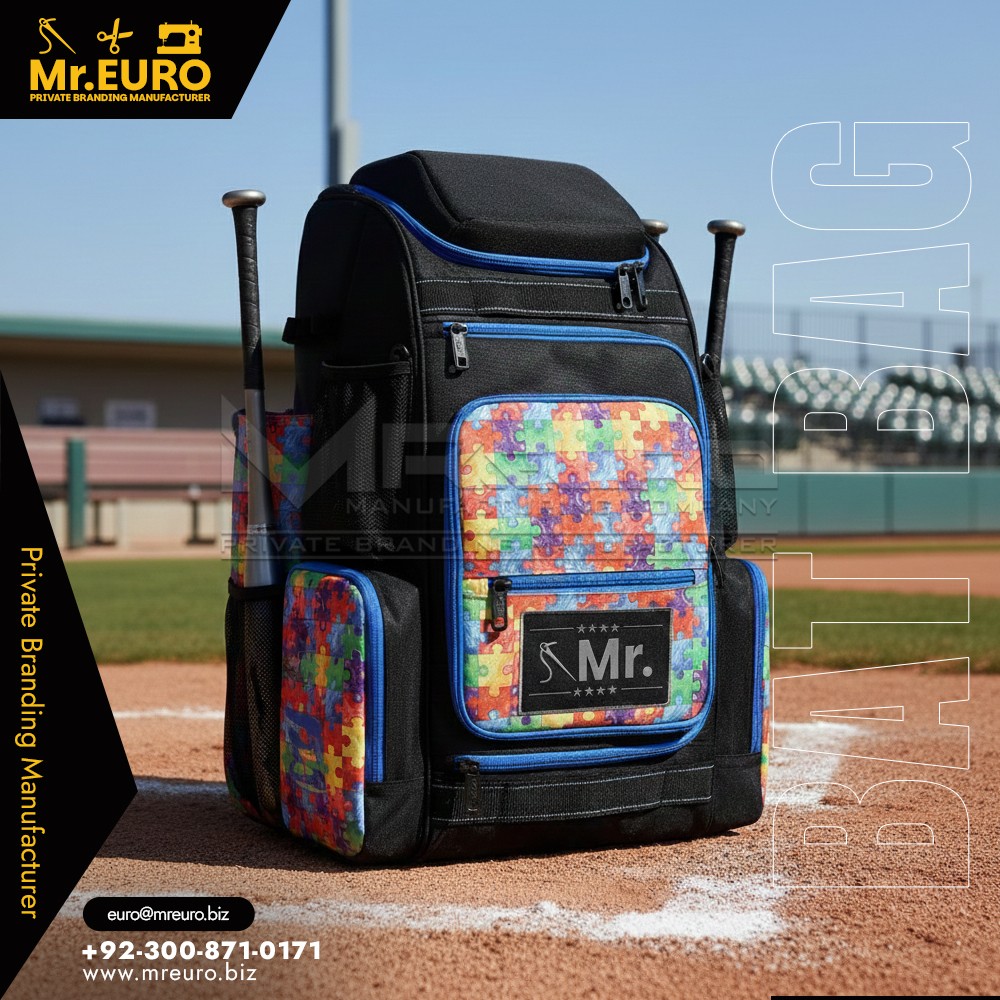 Multi Pocket Youth & Adult Baseball Backpack Bag