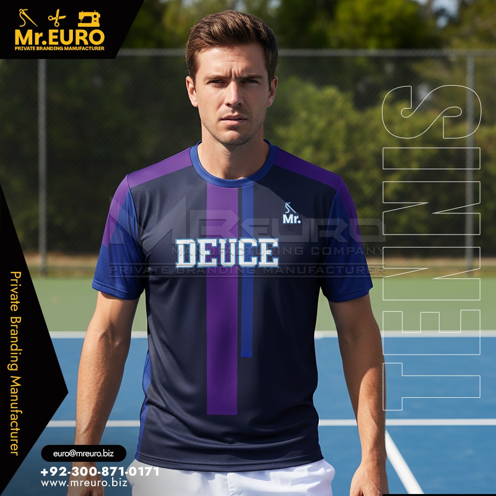 Tennis Slim Fit Crew Neck T-Shirt