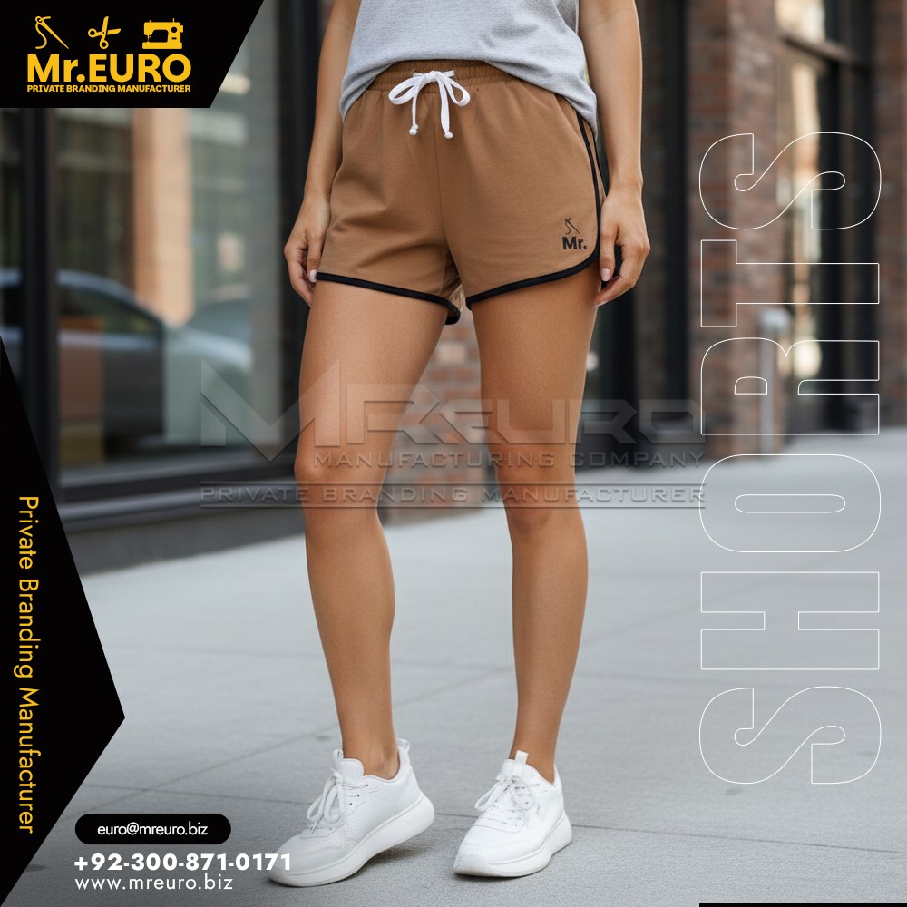 Modern Summer Look Women Casual Shorts
