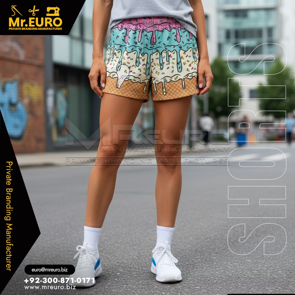 Women Stylish Printed Casual Shorts